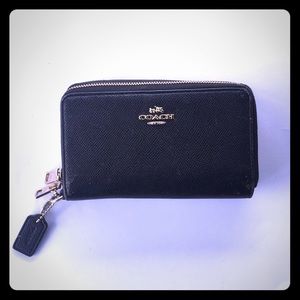 Coach Wallet Clutch Double Zippered